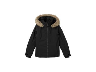 Spyder Vida Jacket Womens Clothing Black : 14, Polyester/Faux Fur