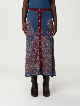 Etro Gonna midi Etro in misto viscosa con motivo jacquard