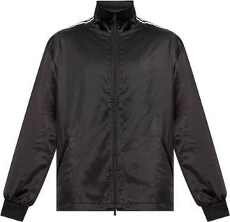 Yohji Yamamoto Satin Gradient 3-Stripes Track Top