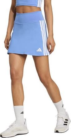 adidas Train Essentials 3-Stripes Workout Skort in Blue Fusion/White at Nordstrom Rack, Size X-Small