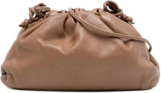 Bottega Veneta Pre-owned Clutches, female, Brown, Size: ONE SIZE Pre-owned Leather Crossbody Bag