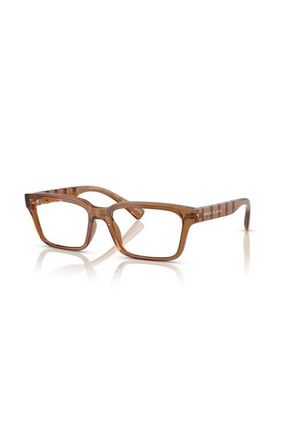 A|X Armani Exchange 55mm Rectangle optical glasses in Brown at Nordstrom
