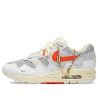 Nike x Patta Air Max 1 87 White Hyper Crimson II7055-100