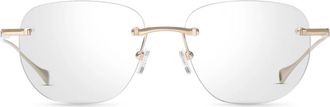 Dita Eyewear Lsa-130 Brillen - Heren - Brillen - Geel - 52 MM - Nylon - Accessoires