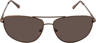 Calvin Klein Brown Navigator Mens Sunglasses CK19137S 200 63