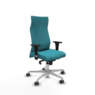Piqueras y Crespo Sill&oacute;n De Oficina Piqueras Y Crespo B1c086g Turquesa