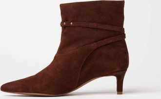 Seychelles Womens Milan Ankle Booties In Chocolate