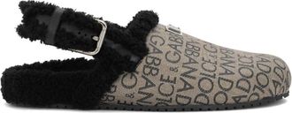 Dolce & Gabbana Heren 89875 Sandalo Klompen - Heren - Klompen - Beige - 42 EU - Schoenen