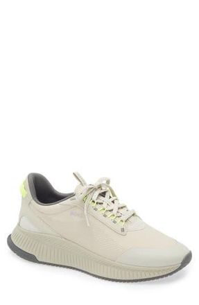BOSS Evo Runn Sneaker in Light Beige at Nordstrom Rack, Size 10