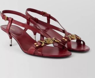 Versace leather sandals