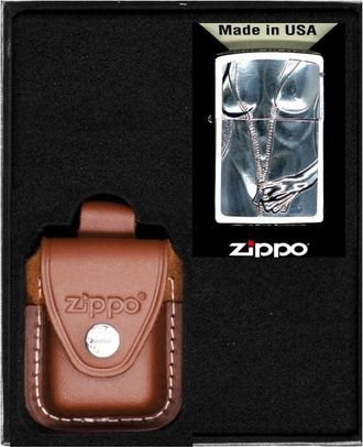 OEM Encendedor Zippo Zipper Girl Set De Regalo N.&ordm; 2