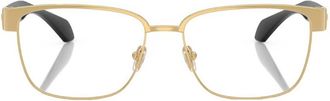 Versace Demo Rectangular Mens Eyeglasses VE1306 1002 55