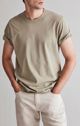 Madewell Allday Garment Dyed Cotton T-Shirt in Weathered Sage at Nordstrom Rack, Size Medium