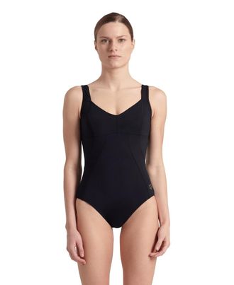 Arena Badeanzug ARENA W VERTIGO ONE PIECE C CUP, Damen, Gr. 36, N-Gr, schwarz, Obermaterial: 68% Polyamid, 32% Elasthan, Badeanz&uuml;ge Badeanzug, Shapewear