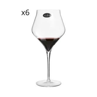 Luigi Bormioli Set 6 calici Supremo Luigi Bormioli Burgundy 65cl