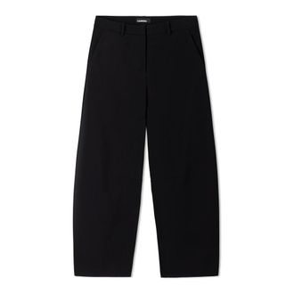 Cambio Broeken, Dames, Zwart, M, Polyester, Edita Wijde Broek