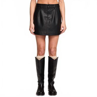 Saltwater Luxe Morgan Mini Skirt In Black