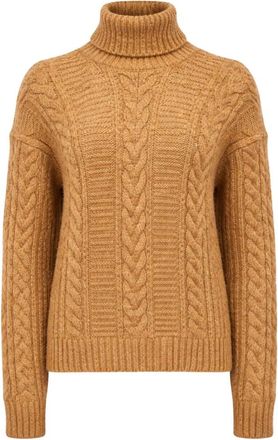 Max Mara Turtleneck Trui - Dames - Coltruien - Geel - M - Truien & Vesten
