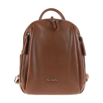 Pierre Cardin Backpacks - Dames - Rugzakken - Bruin - ONE Size - Leer - Tassen