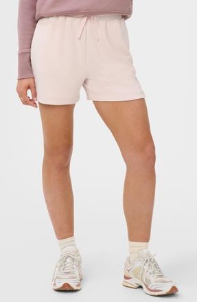 Sweaty Betty Sand Wash Cloudweight High Waist Shorts in Sundust Pink at Nordstrom, Size X-Large