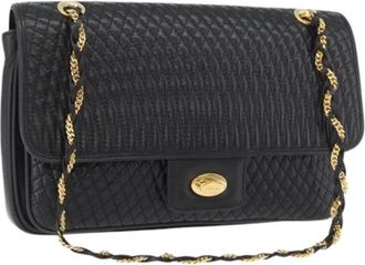 Bally Pre-owned Shoulder Bags, female, Black, Size: ONE SIZE Pre-owned Shoulder Bag
