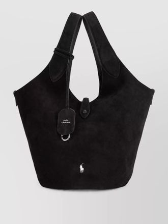 Polo Ralph Lauren suede bucket bag