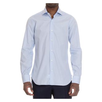 Barba Casual Shirts, male, White, Size: 2XL Blouses & Shirts