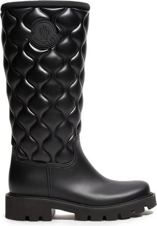 Moncler Black Quilted Boots