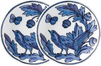 Twig New York Heritage Blue Bird Set of Two Accent Plates in Multi at Nordstrom