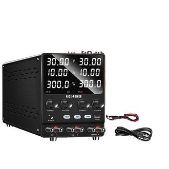 OEM Fuente De Alimentaci&oacute;n, Dise&ntilde;o De Doble Canal, Salida De Voltaje Ajustable, 30 V 10 A, Doble Canal