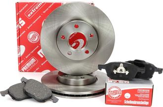 OEM Discos Y Pastillas De Freno Delanteros Para Ford Focus, C-max Volvo C30, C70, S40, V50