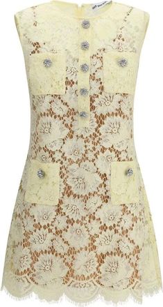 Self Portrait Donna, Abiti, Beige, XS, new