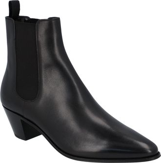 Celine Womens Celine black chealsea boot Leather - Size EU 40