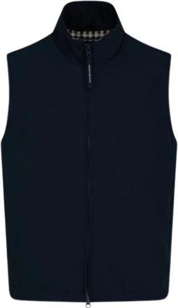 Aquascutum Vests - Heren - Bodywarmers - Blauw - L - Nylon - Jassen