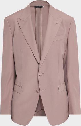 Dolce & Gabbana Men & apos;s Stretch Wool Single-Breasted Blazer