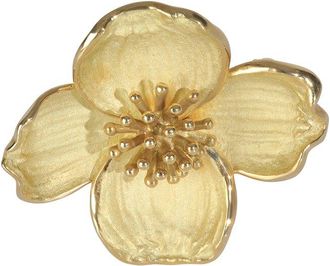 Tiffany & Co. Dogwood 18K Gold Brooch (Authentic Pre-Loved)