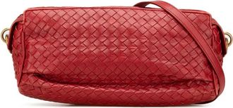 Bottega Veneta Borsa a tracolla Intrecciato in nappa 2008 - Rosso