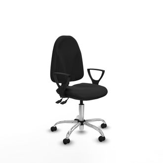 Piqueras y Crespo Piqueras Y Crespo Algarra Silla De Oficina Negra Ergon&oacute;mica