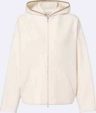 Max Mara Wool and cashmere-blend hoodie