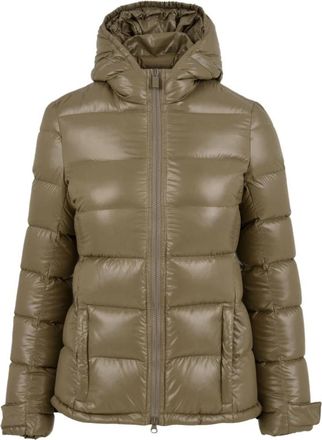 Aspesi Winterjas - Dames - Winterjassen - Beige - L - Leer - Jassen