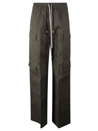Rick Owens Green Cargo Trousers
