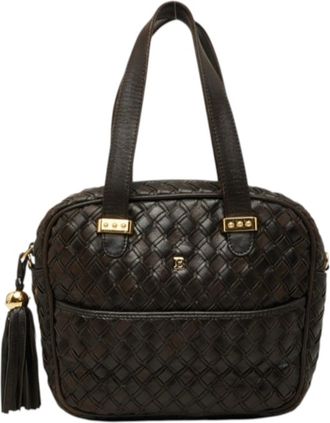 Bally Leather Handbag (Pre-Owned)