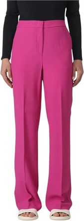 Federica Tosi Broeken, Dames, Roze, S, Wijde Pijpen Broek