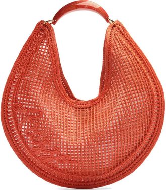 Arezzo Large Isla Shoulder Bag in Orange Nectar/Orange Nectar at Nordstrom