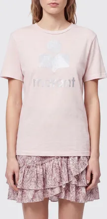 Isabel Marant T-shirt in cotone slim fit con logo stampato