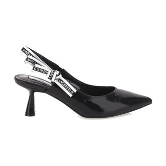 Karl Lagerfeld Pumps, female, Black, Size: 7 US Panache Ribbon Sling