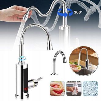 OEM Grifo El&eacute;ctrico De Cocina Con Calentador De Agua Instant&aacute;neo - Agua Caliente R&aacute;pida