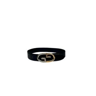Gucci Pre-owned Leather Belt - female - Gucci Vintage - Vintage Belts - Black - ONE SIZE - Pre-owned