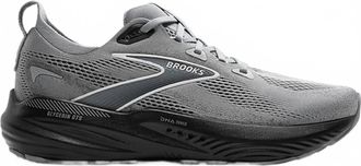 Brooks Mens Glycerin Gts 22 Running Shoes In Primer Gray/ebony/bluewash