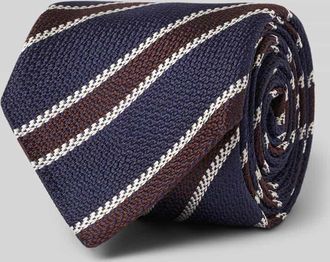 Altea Krawatte mit Label-Detail Modell Ticino in Marine, Gr&ouml;&szlig;e 1